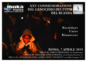 2019 KWIBUKA25 invito Roma