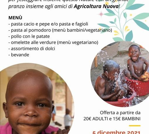 5 dicembre agape festa di natale