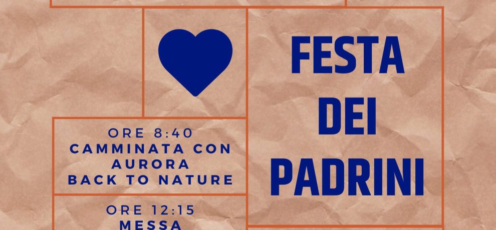 Martedì 25 Aprile 2023 festa dei padrini – faggio vallombrosano