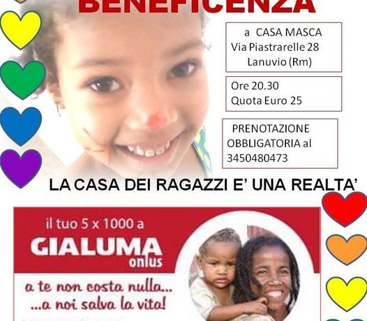 cena solidale – gialuma