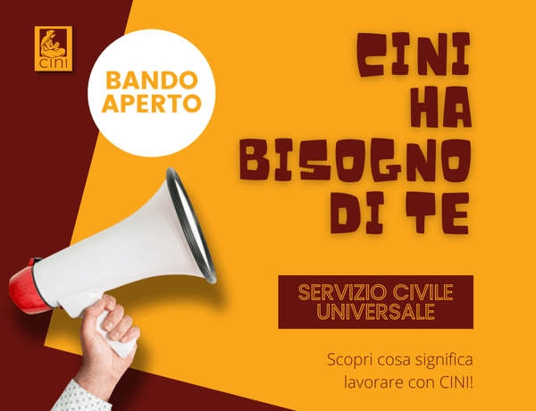 servizio civile universale da cini